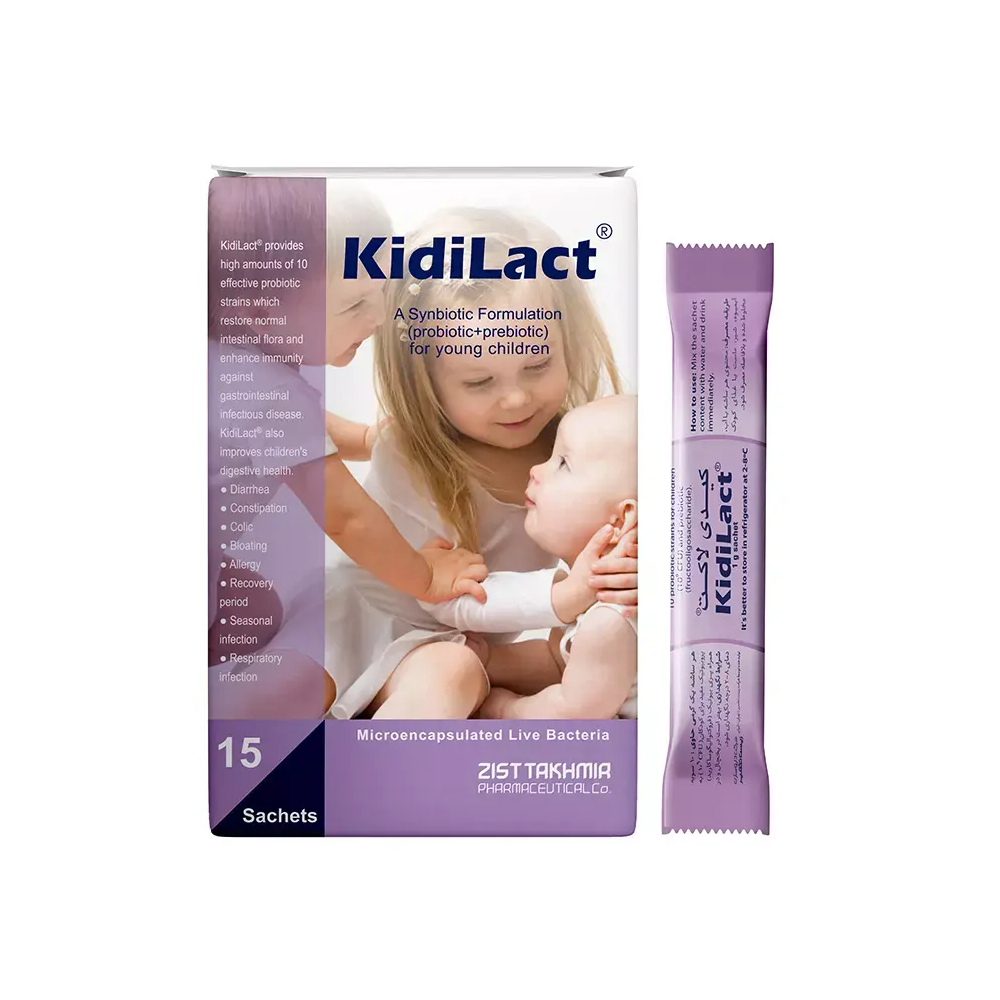 21134-00 کیدی لاکت پودر خوراکی 1 گرم 15 عددی ـ زیست تخمیر - Image 1