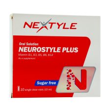 ویال خوراکی نورو استایل پلاس آلبالویی 10 عددی ـ نکستایل