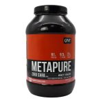 متاپیور زیرو کرب پودر خوراکی با طعم توت فرنگی 1000 گرم  ـ کیو ان تی