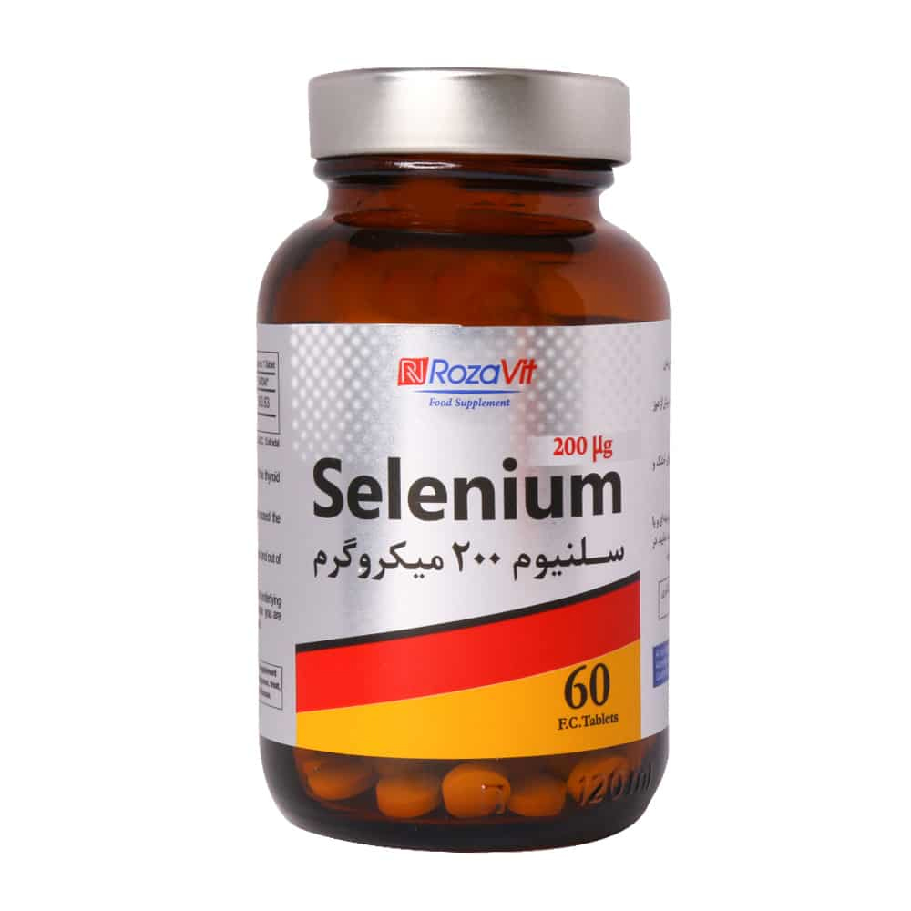 52037-00 سلنیوم روزاویت قرص 60 عددی ـ روز دارو - Image 1
