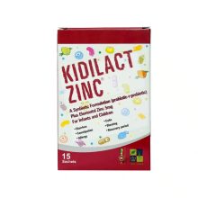 پودر خوراکی کیدی لاکت زینک 5 میلی گرم  15 عددی ـ زیست تخمیر