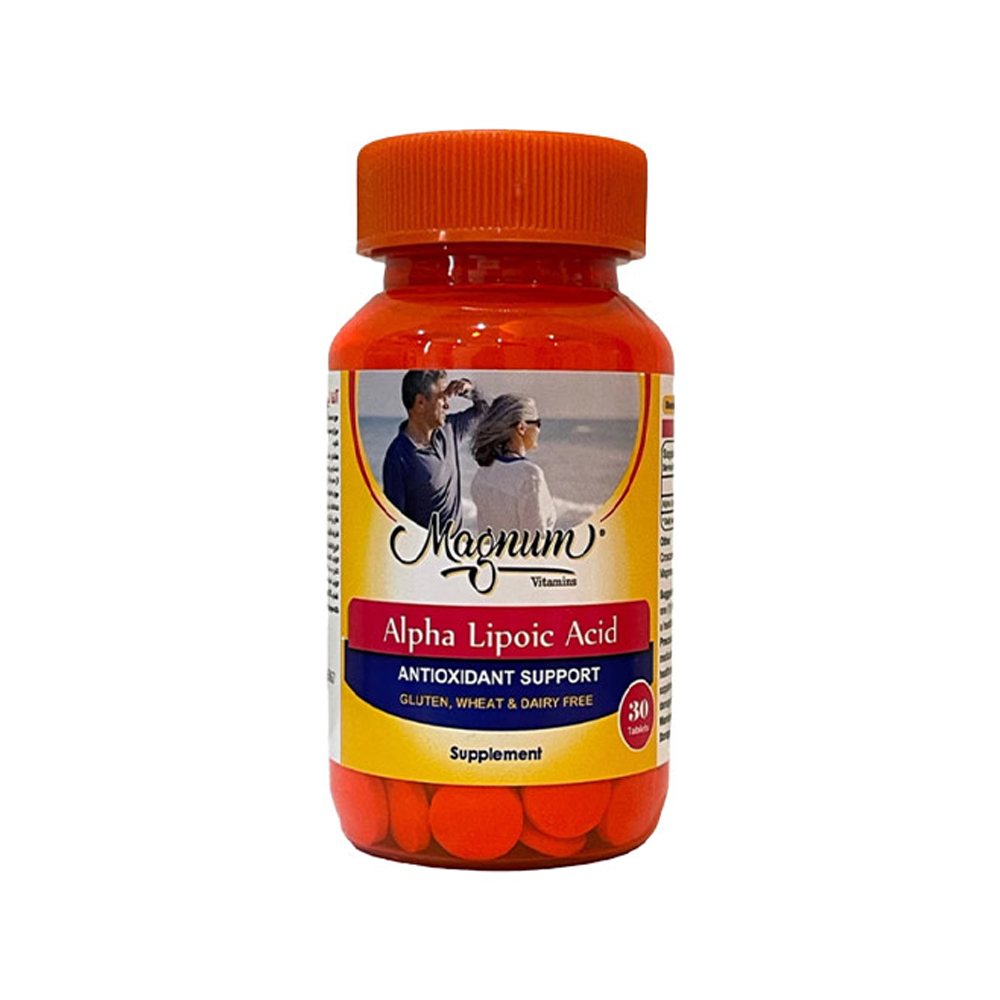 76138-00 قرص آلفا لیپوئیک اسید مگنوم ویتامینز 30 عددی ـ افق دارو پارس - Image 1