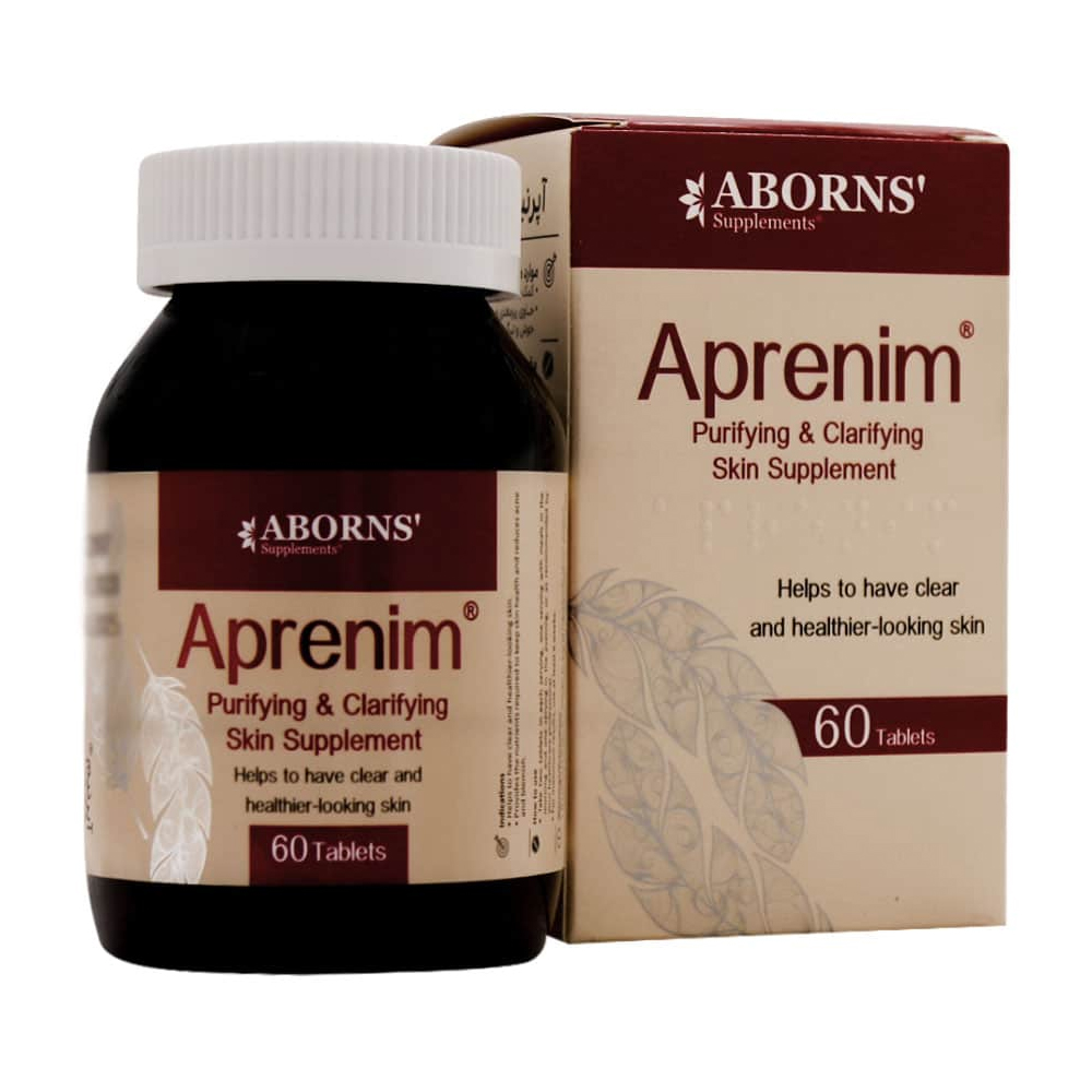 76779-00 قرص مکمل پوست آپرنیم 60 عددی ـ ابورنز - Image 1