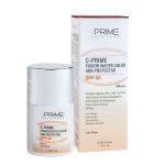 فلوئید ضد آفتاب spf50 حاوی ویتامین ث 40 میلی بژ روشن  ـ پرایم