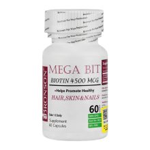 کپسول مگا بیت 4500 میکروگرم 60 عددی ـ برونسون