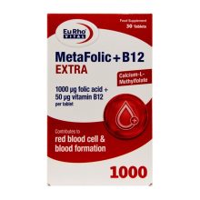 متافولیک + ب12 اکسترا قرص 30عددی ـ یوروویتال