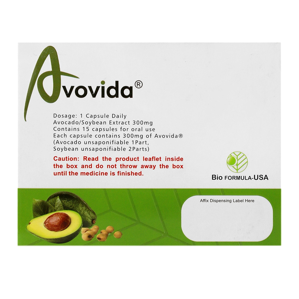 82525-00 کپسول آوویدا 15 عددی بایو فرمولا ـ افق دارو پارس - Image 1