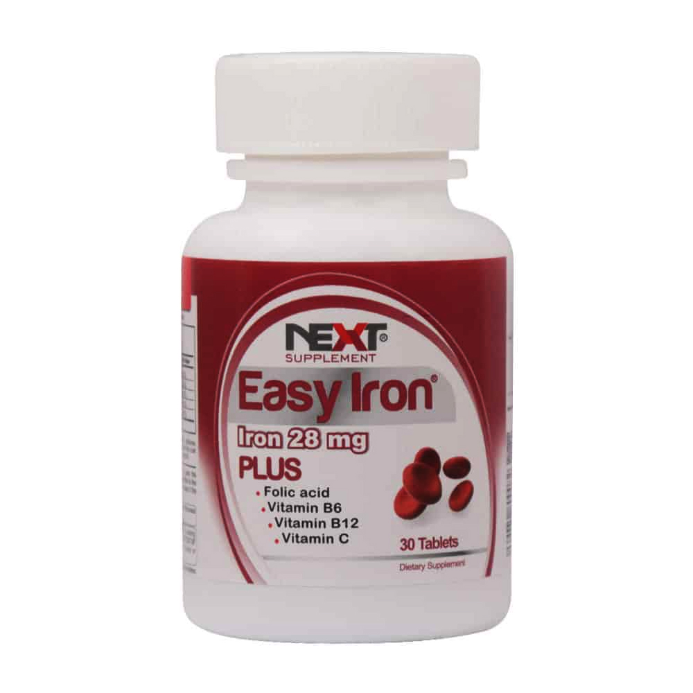 82631-00 ایزی آیرون قرص 28 میلی گرم 30 عددی ـ نکست ساپلمنت - Image 1