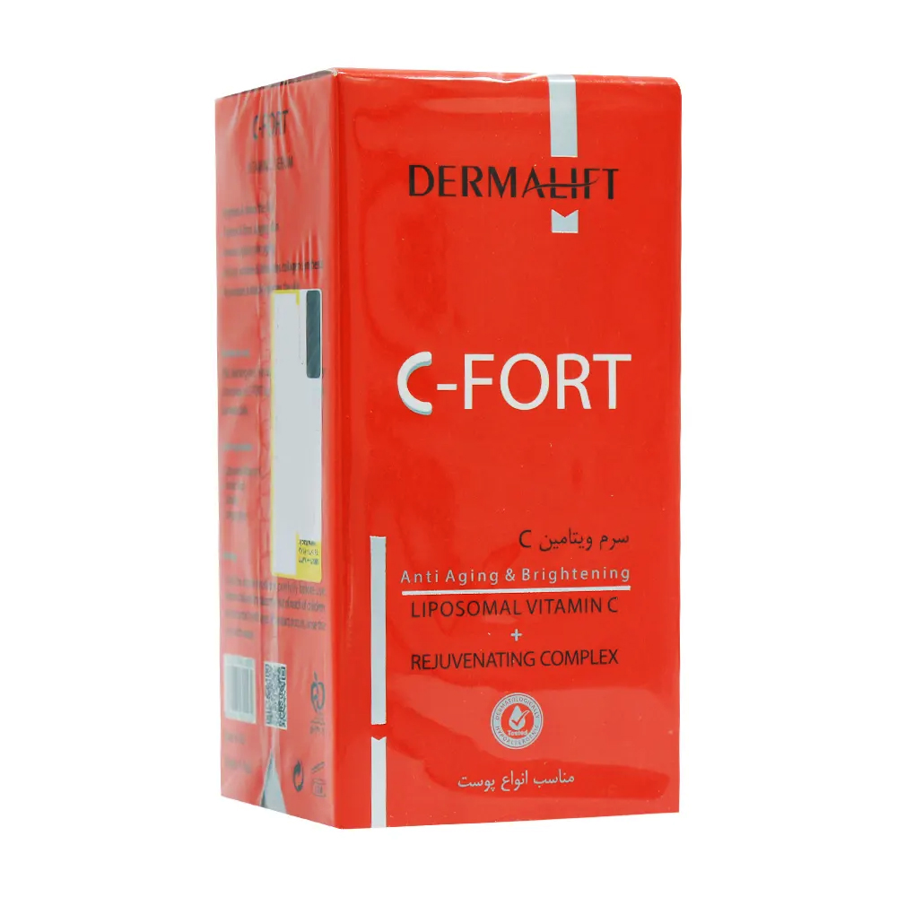 83844-00 سرم پوست حاوی ویتامین سی مناسب انواع پوست30 میل ـ درمالیفت - Image 1