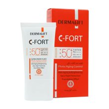 فلوئید ضد آفتاب لایت بژ سی فورت ـ درمالیفت