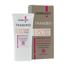 فلوئید ضد آفتاب بژ روشن ترنکسید ـ درمالیفت