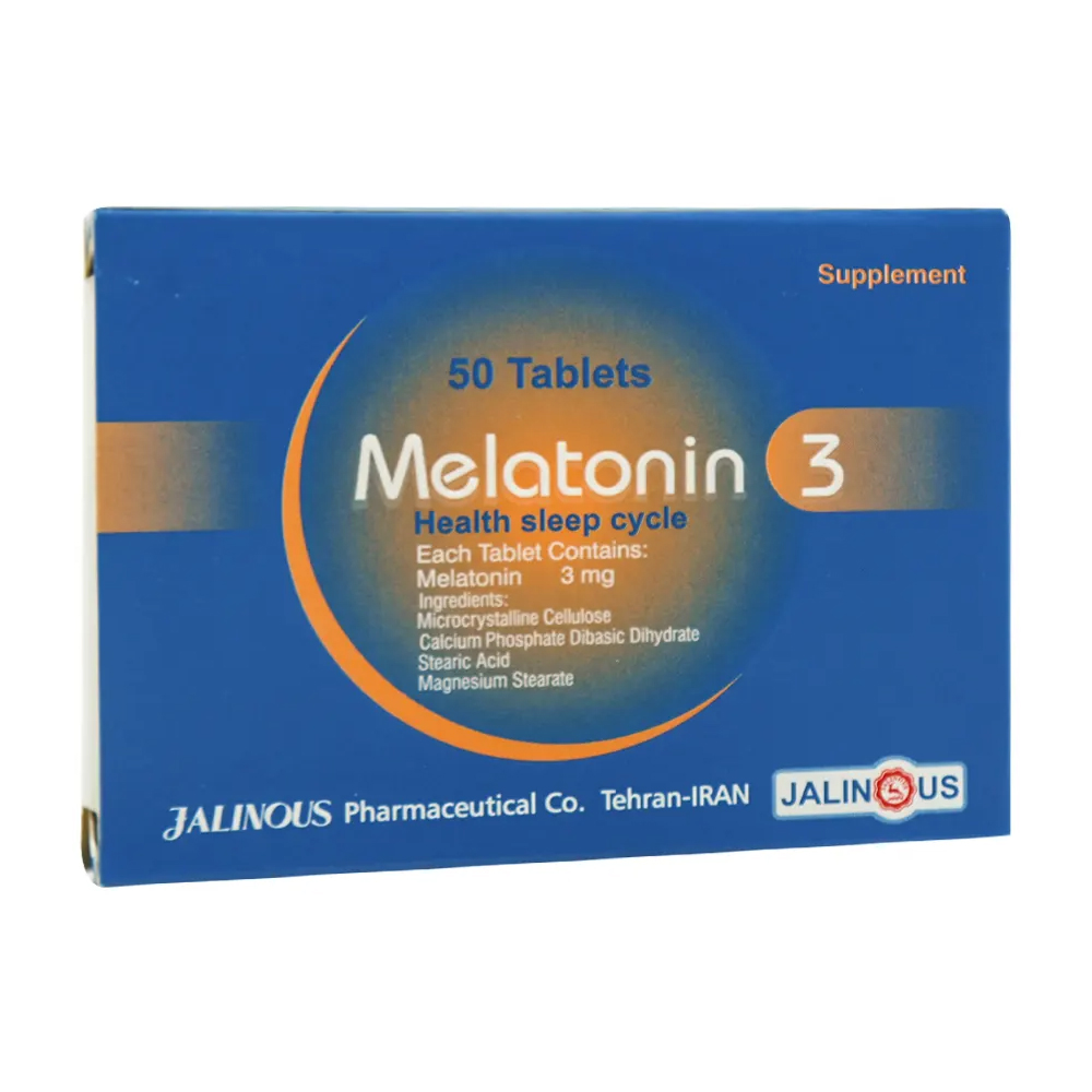 85797-00 قرص ملاتونین 3، 50 عددی ـ جالینوس - Image 1