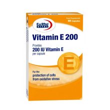 کپسول نرم ویتامین ایی 200 واحد 60 عددی ـ یوروویتال