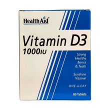 ویتامین دی-3 قرص 1000 واحد 60 عددی ـ هلث اید